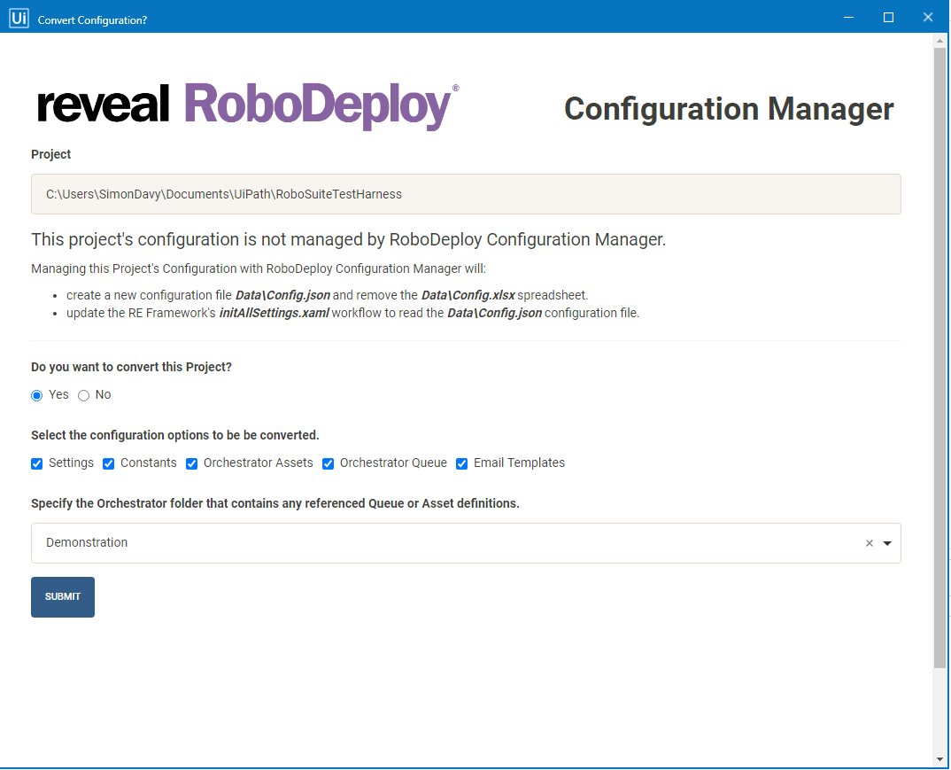 RoboDeploy Configuration Manager Assets