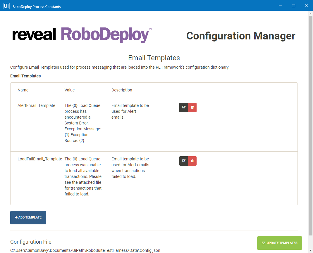 RoboDeploy Configuration Manager Assets