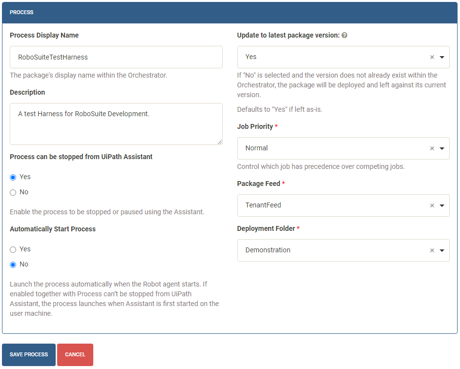 RoboDeploy Configuration Manager Process